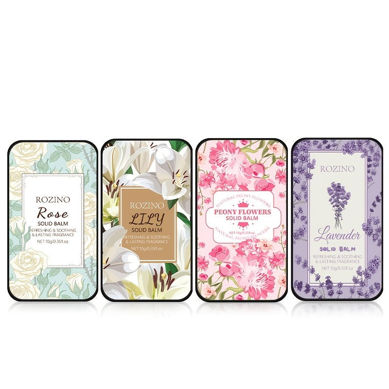 Perfume Sólido (Kit contendo 4 Unidades)