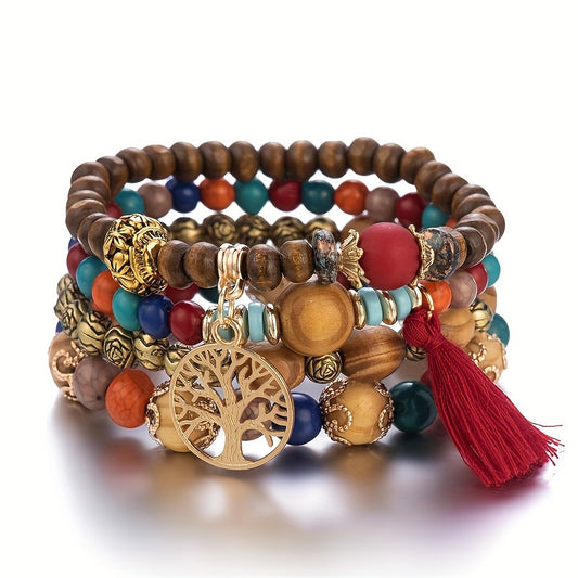 Pulseira com Pingente (Árvore da Vida)