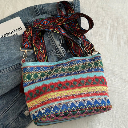 Bolsa com Franjas Boho estilo Ancestral