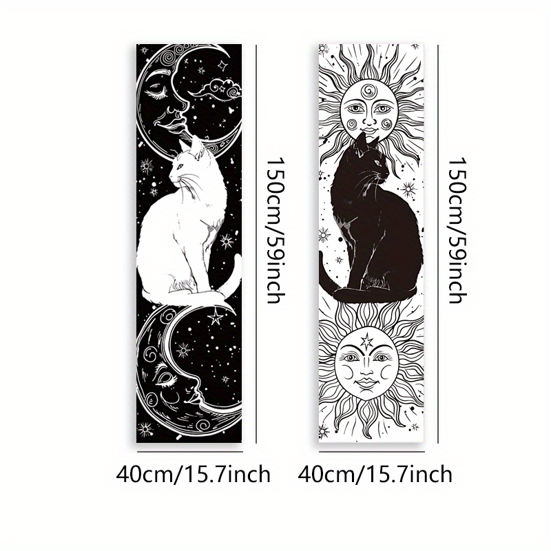 Conjunto em tapeçaria (Sol e Lua)